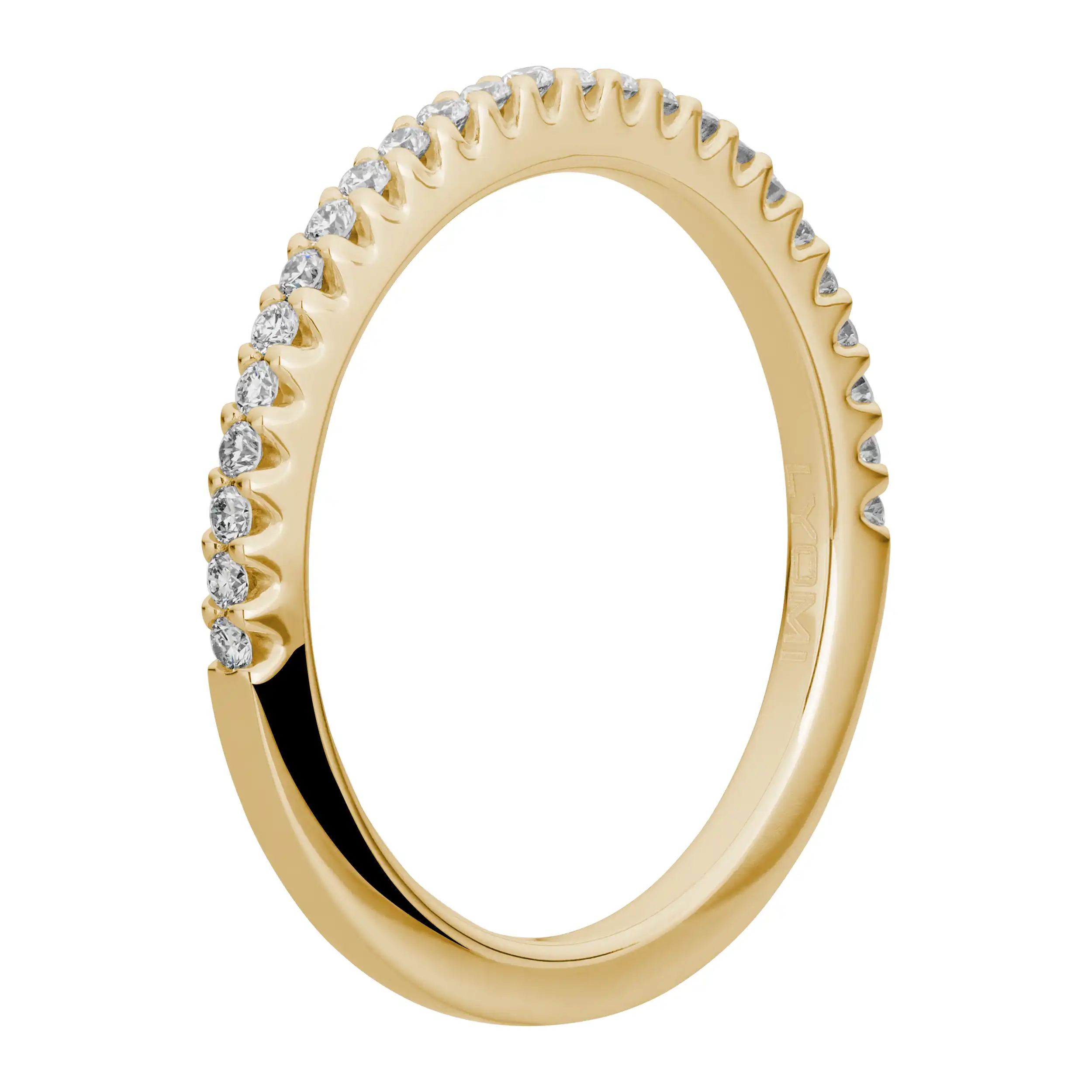 Gold Ring Diamant 0,28ct Memoire - Klassiker