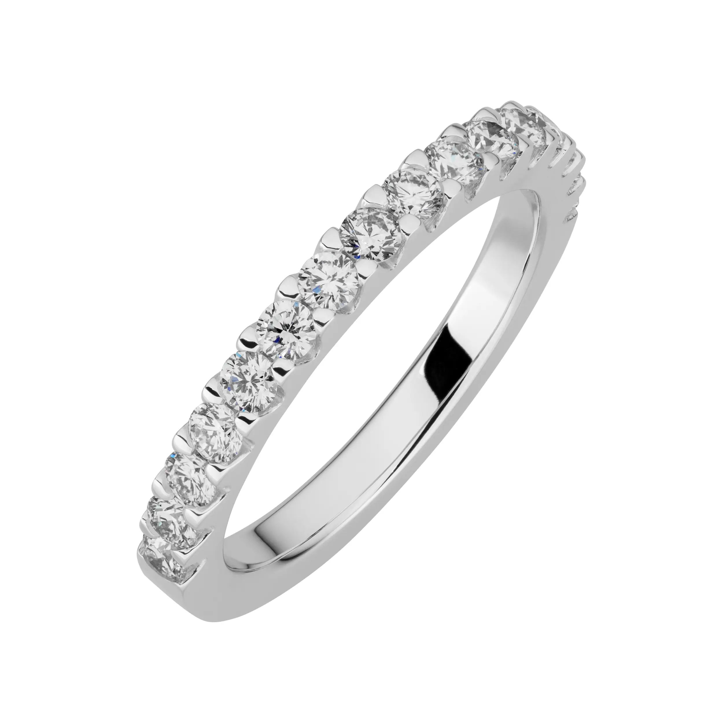 Gold Ring Diamant 0,70ct Memoire - Klassiker