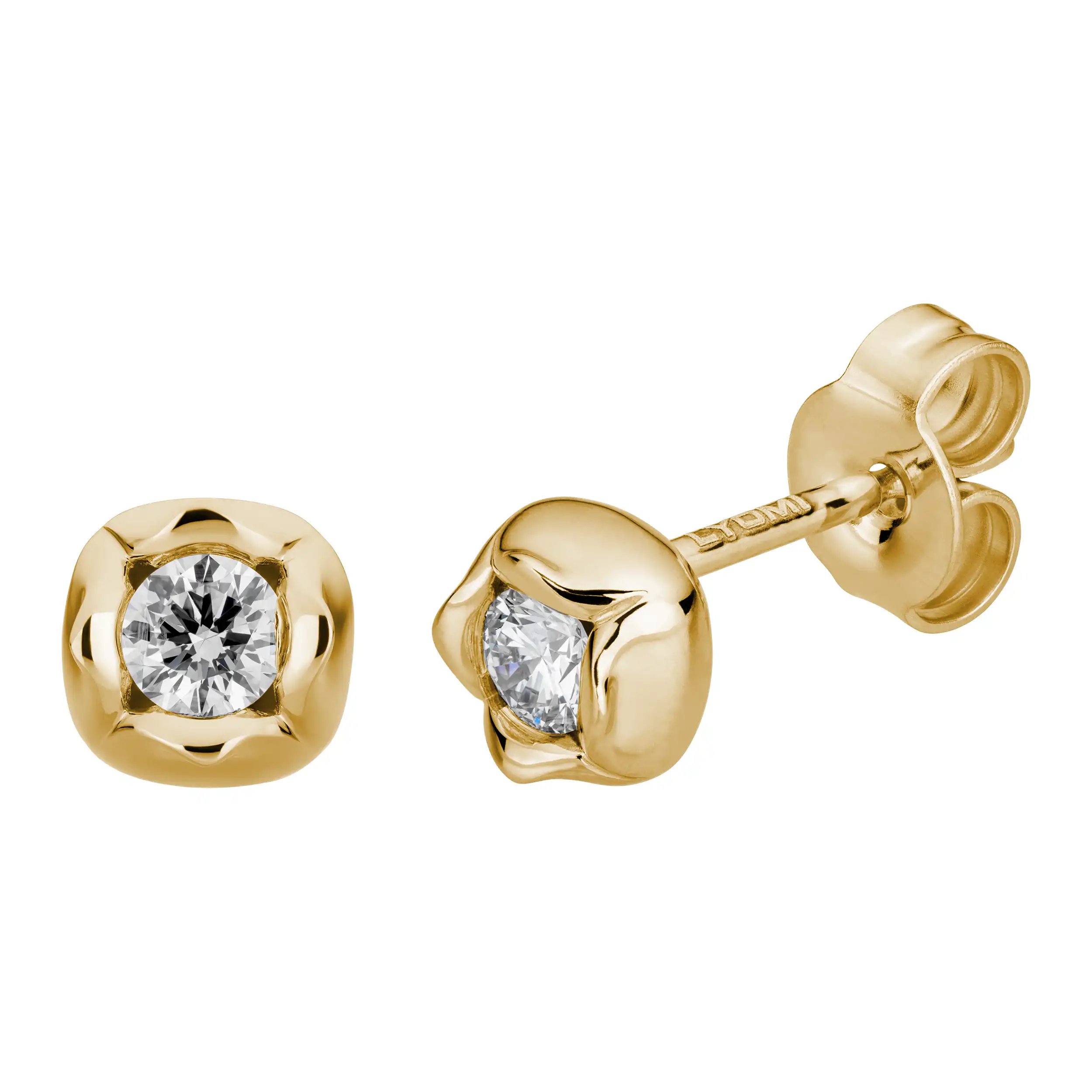 Gold Ohrschmuck Diamant 0,20ct Zehra - Floral