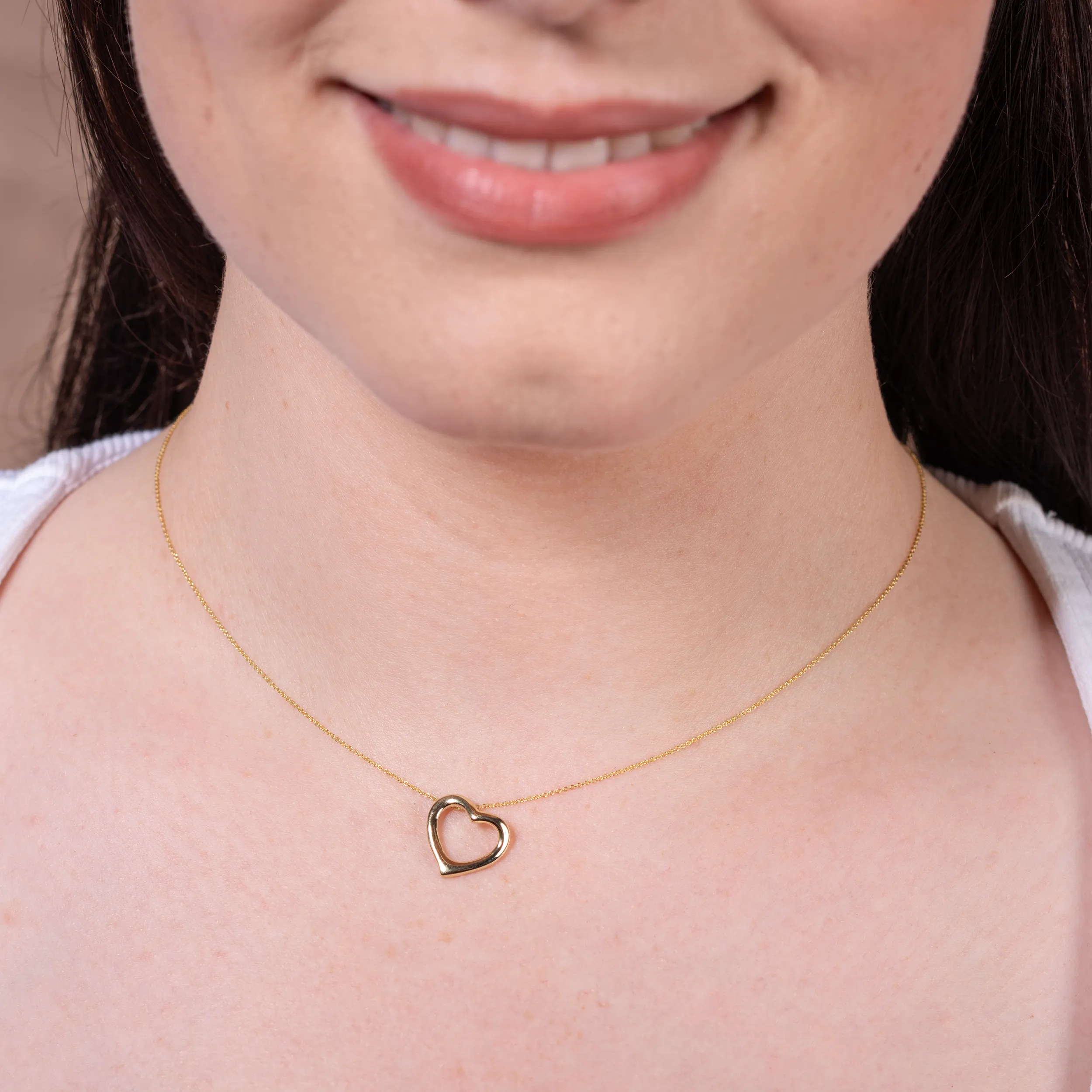 Gold Anhänger Herz - Symbole