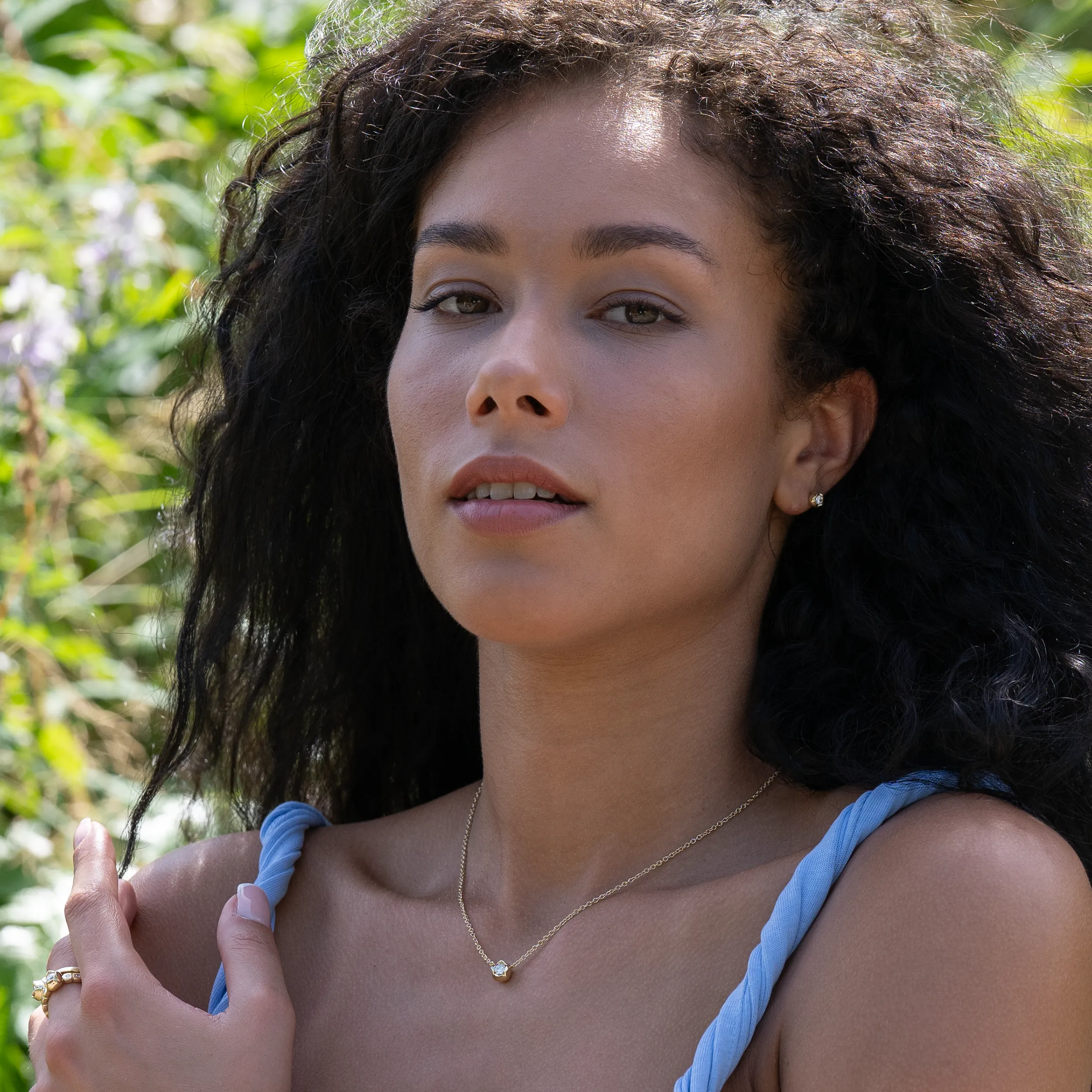 Gold Diamant Zehra - Floral