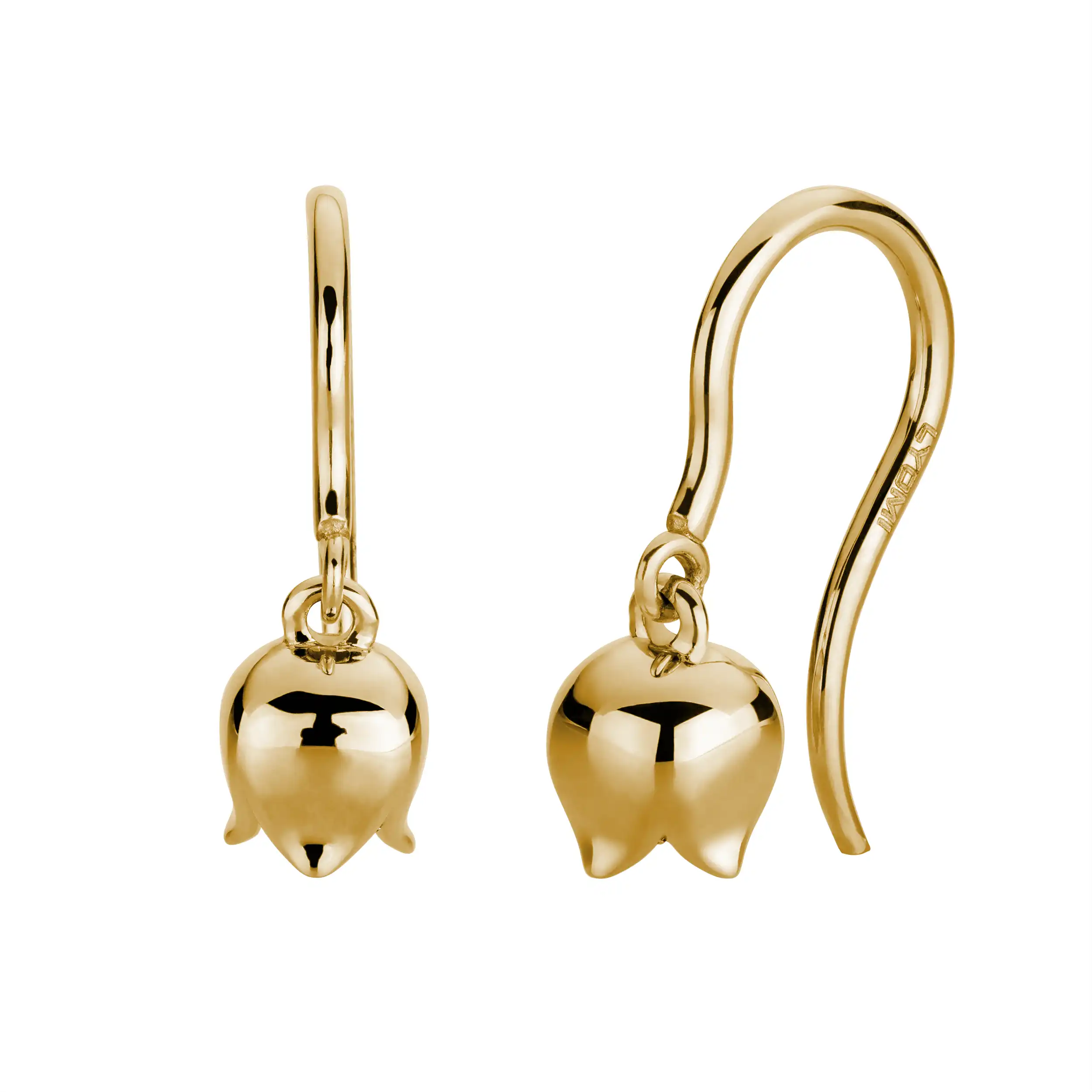 Gold Ohrschmuck Diamant 0,20ct Zehra Pendante - Floral