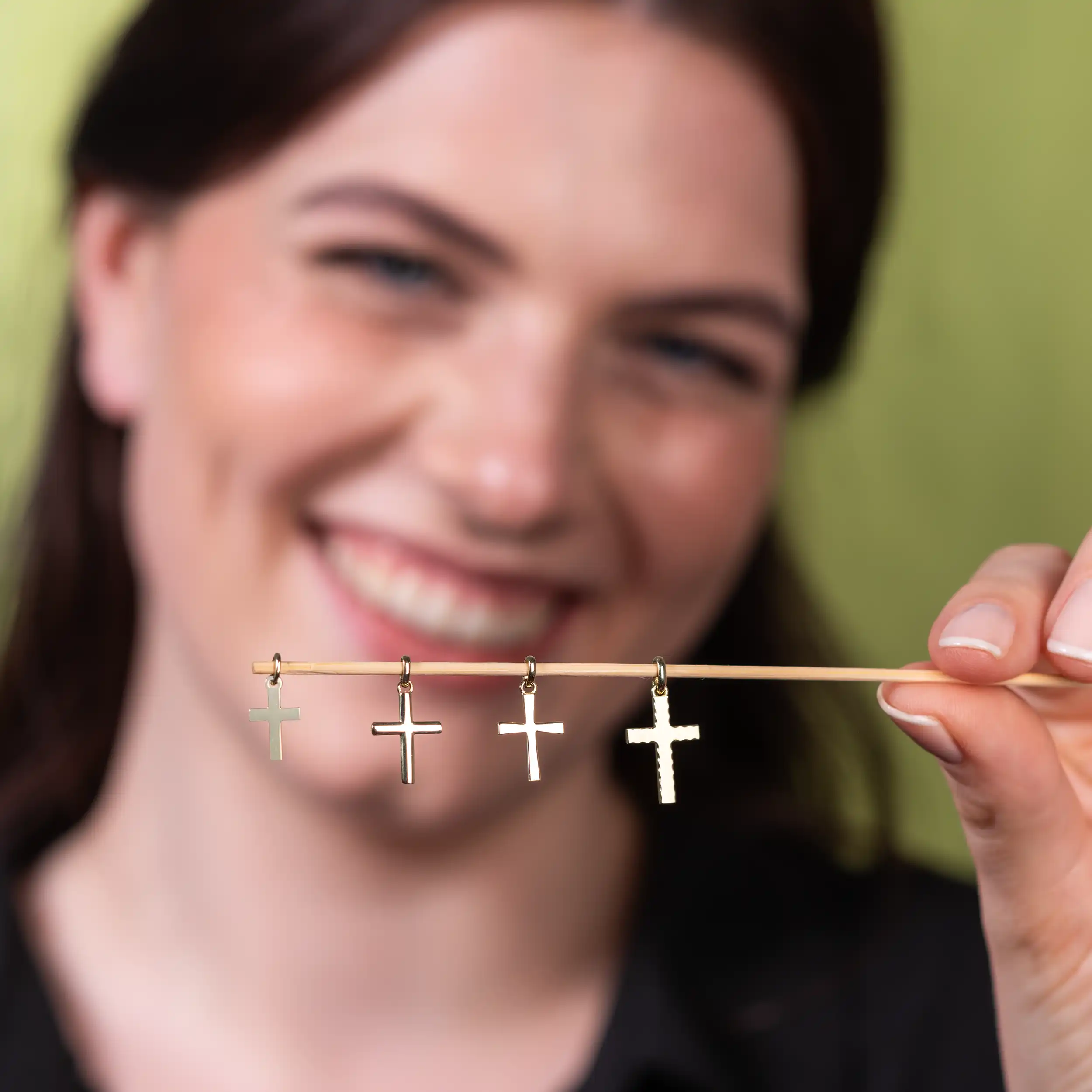 Gold Anhänger Kreuze - Symbole