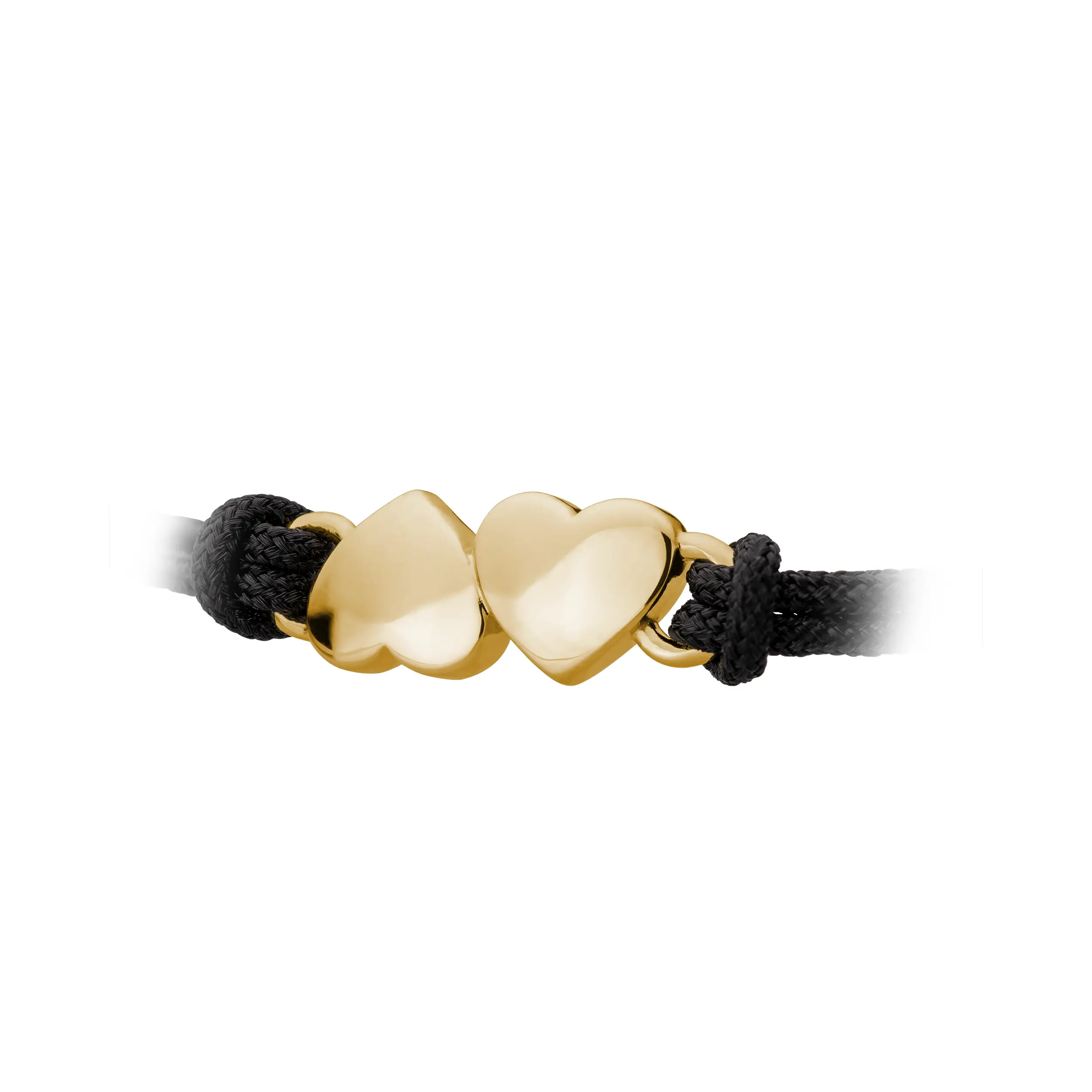 Gold Armband Herzen Symbole