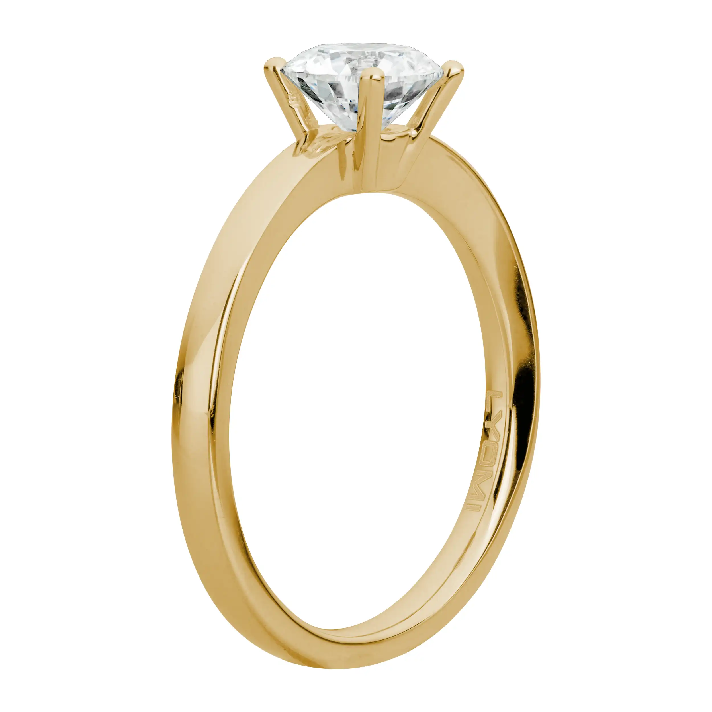 Gold Ring Diamant 1.0ct 4er Krappenfassung - Solitär