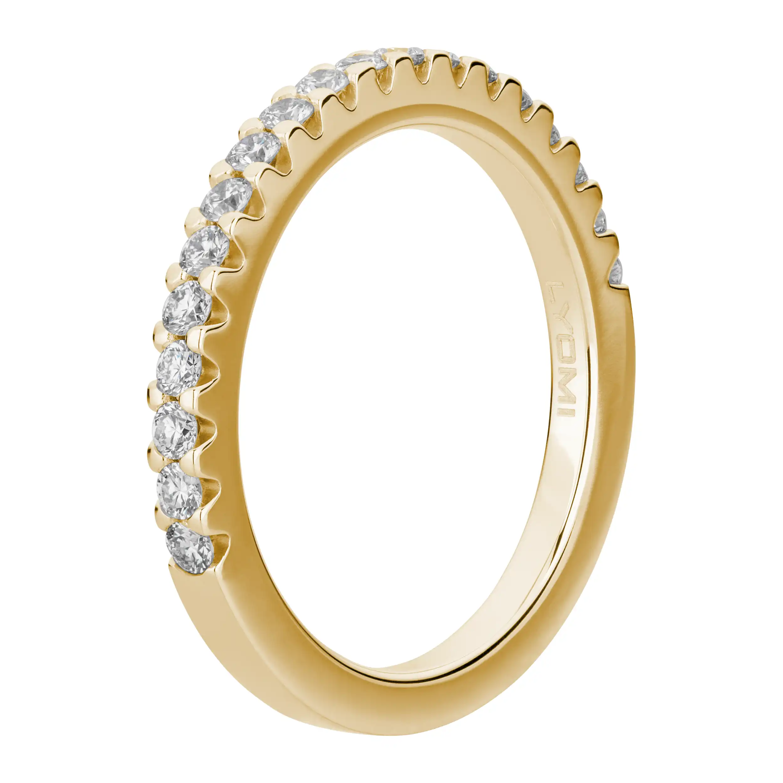 Gold Ring Diamant 0,48ct Memoire - Klassiker