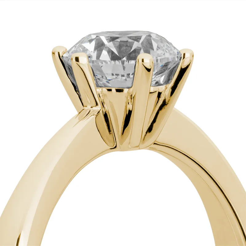 LYOMI Verlobungsring - Gelbgold