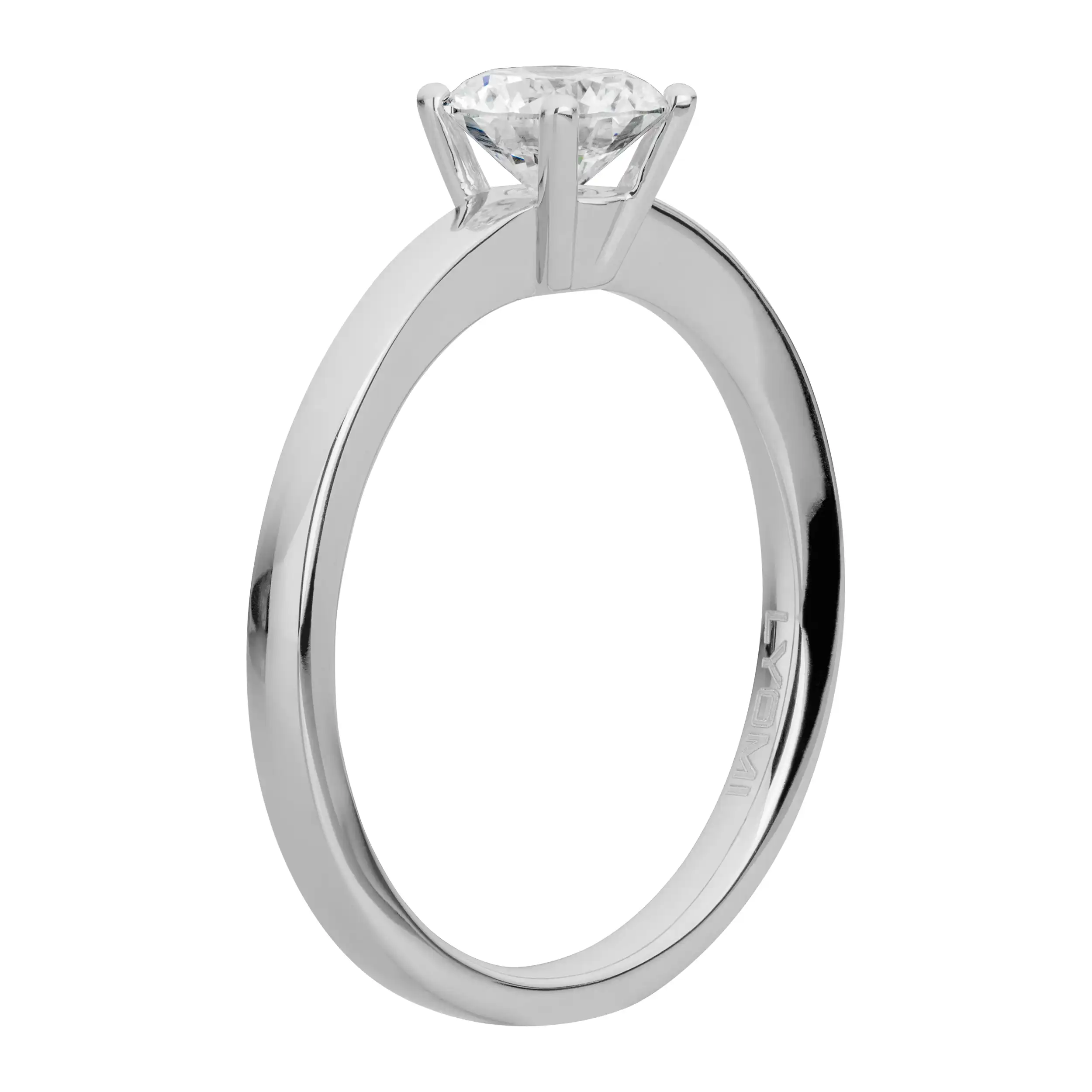 Gold Ring Diamant 0.75ct 4er Krappenfassung Solitär - Klassiker