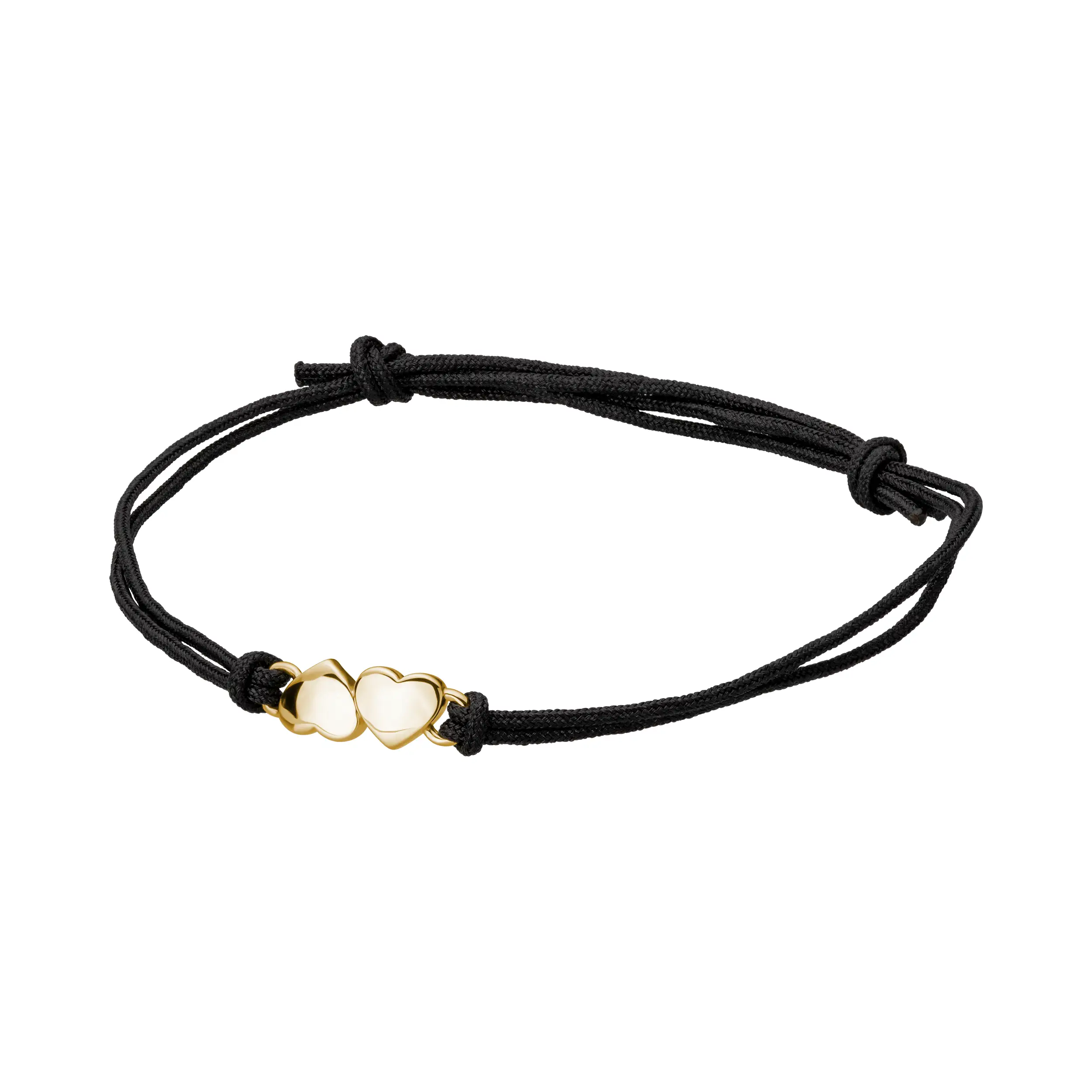 Gold Armband Herzen Symbole