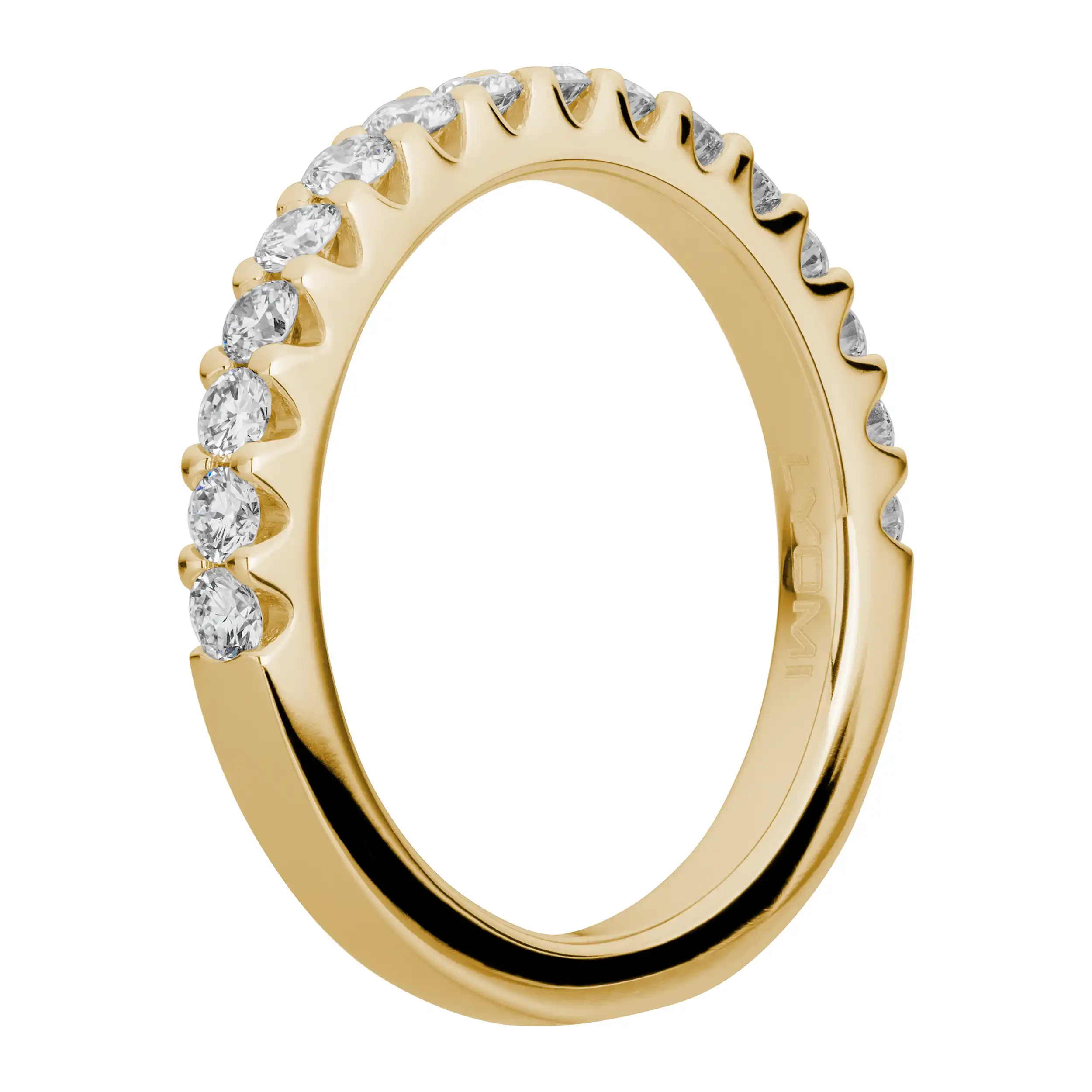 Gold Ring Diamant 0,70ct Memoire - Klassiker